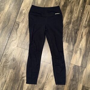 Eddie Bauer Women's Black Leggings Size M Waist 27" Inseam 24"